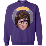 Sweatshirts Purple / Small The Climatologist Crewneck Sweatshirt
