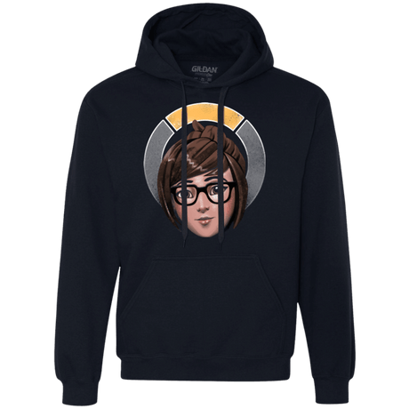 Sweatshirts Navy / Small The Climatologist Premium Fleece Hoodie