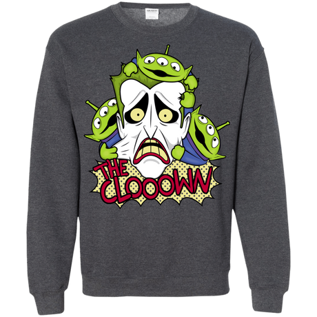 Sweatshirts Dark Heather / Small The clooown Crewneck Sweatshirt