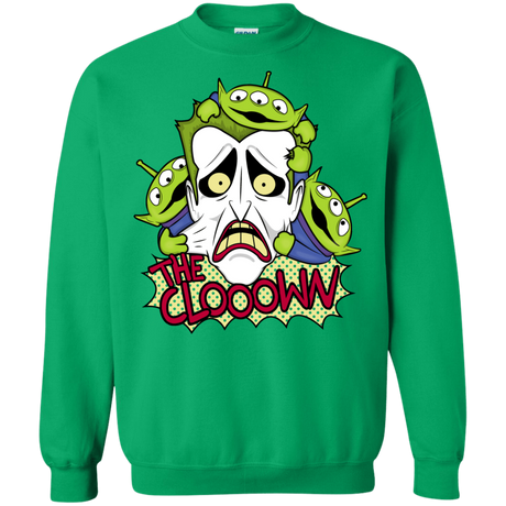 Sweatshirts Irish Green / Small The clooown Crewneck Sweatshirt