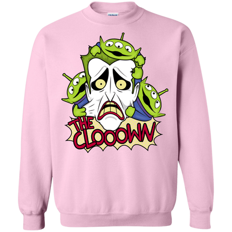 Sweatshirts Light Pink / Small The clooown Crewneck Sweatshirt