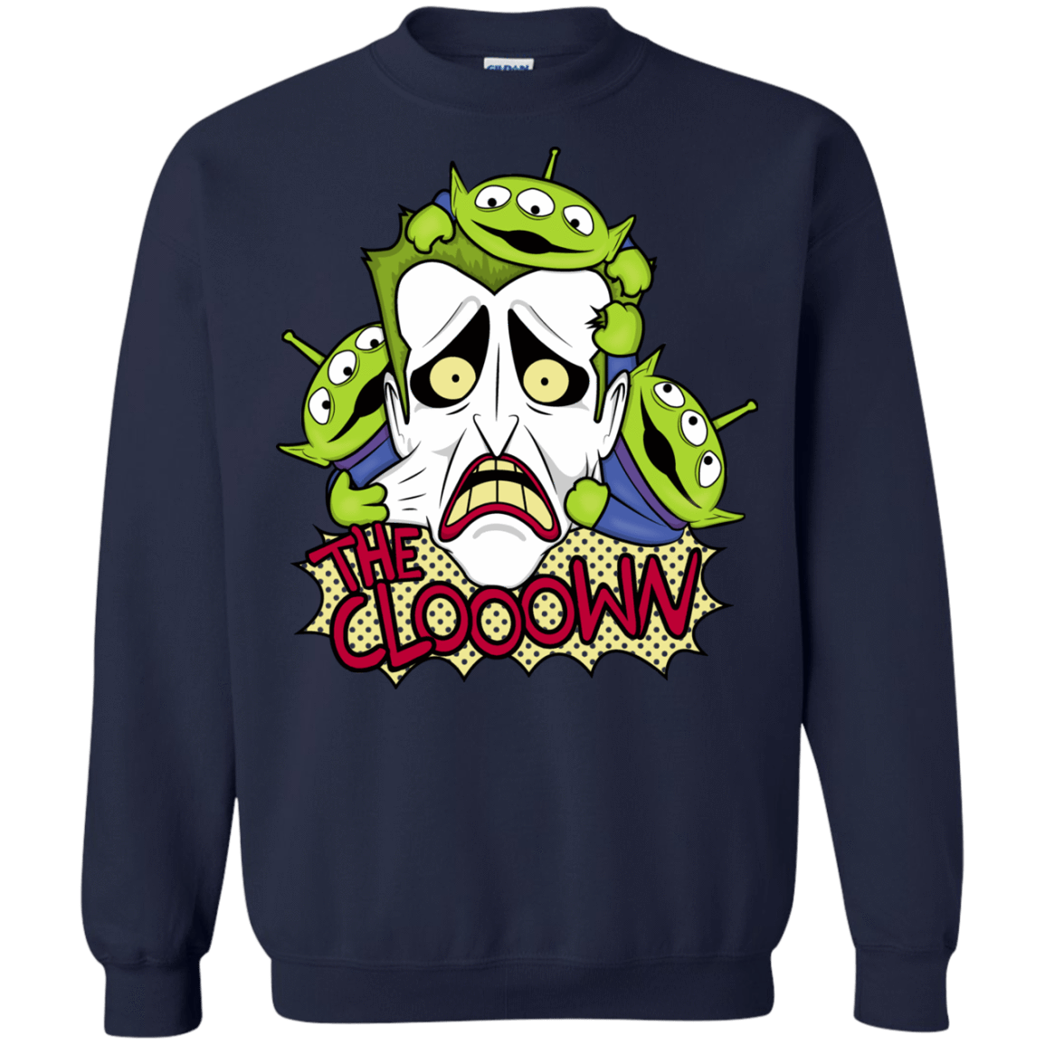 Sweatshirts Navy / Small The clooown Crewneck Sweatshirt