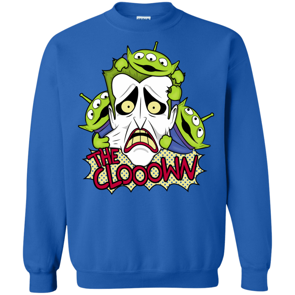 Sweatshirts Royal / Small The clooown Crewneck Sweatshirt