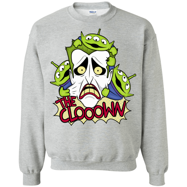 Sweatshirts Sport Grey / Small The clooown Crewneck Sweatshirt
