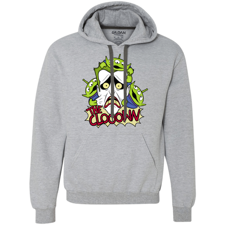 Sweatshirts Sport Grey / Small The clooown Premium Fleece Hoodie