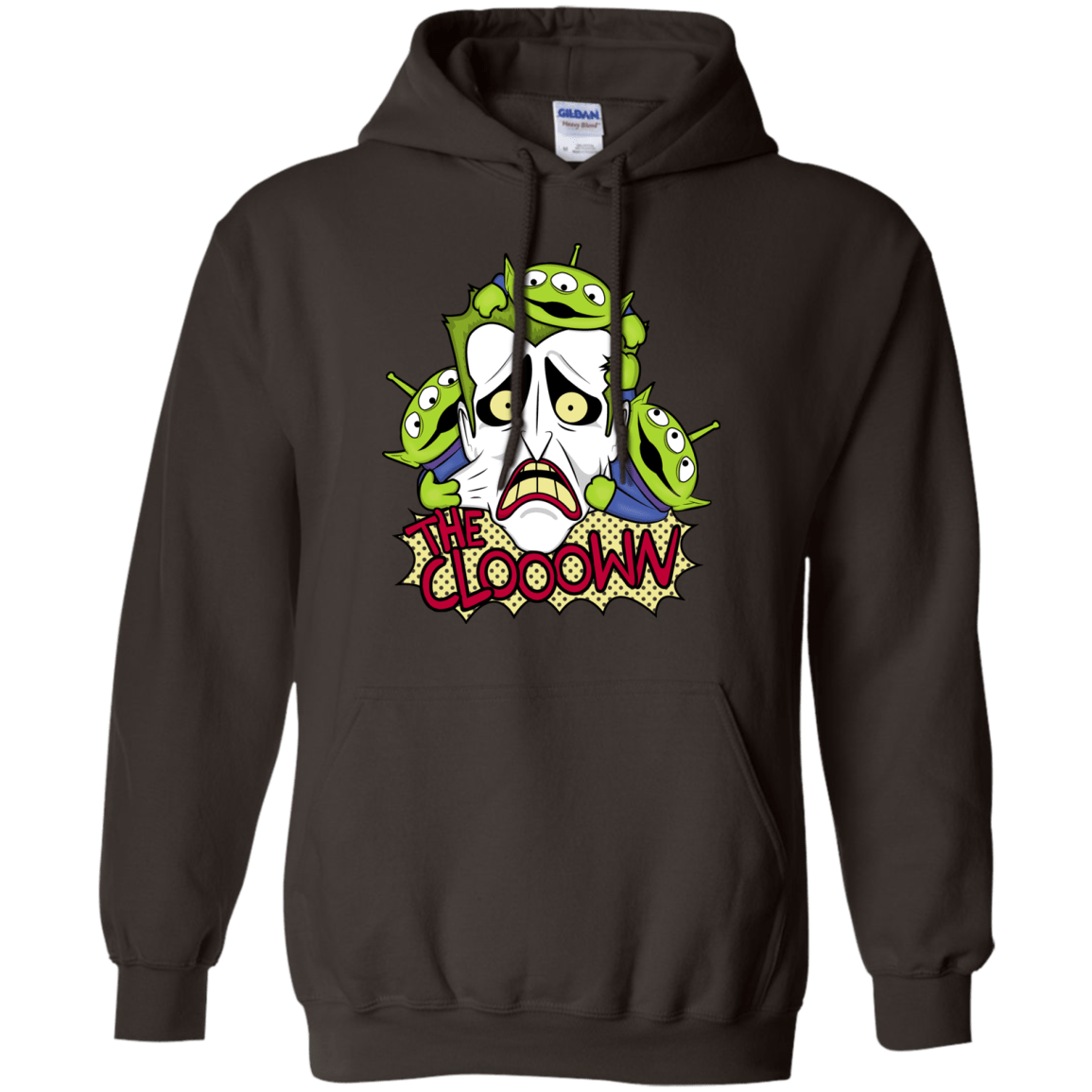 Sweatshirts Dark Chocolate / Small The clooown Pullover Hoodie