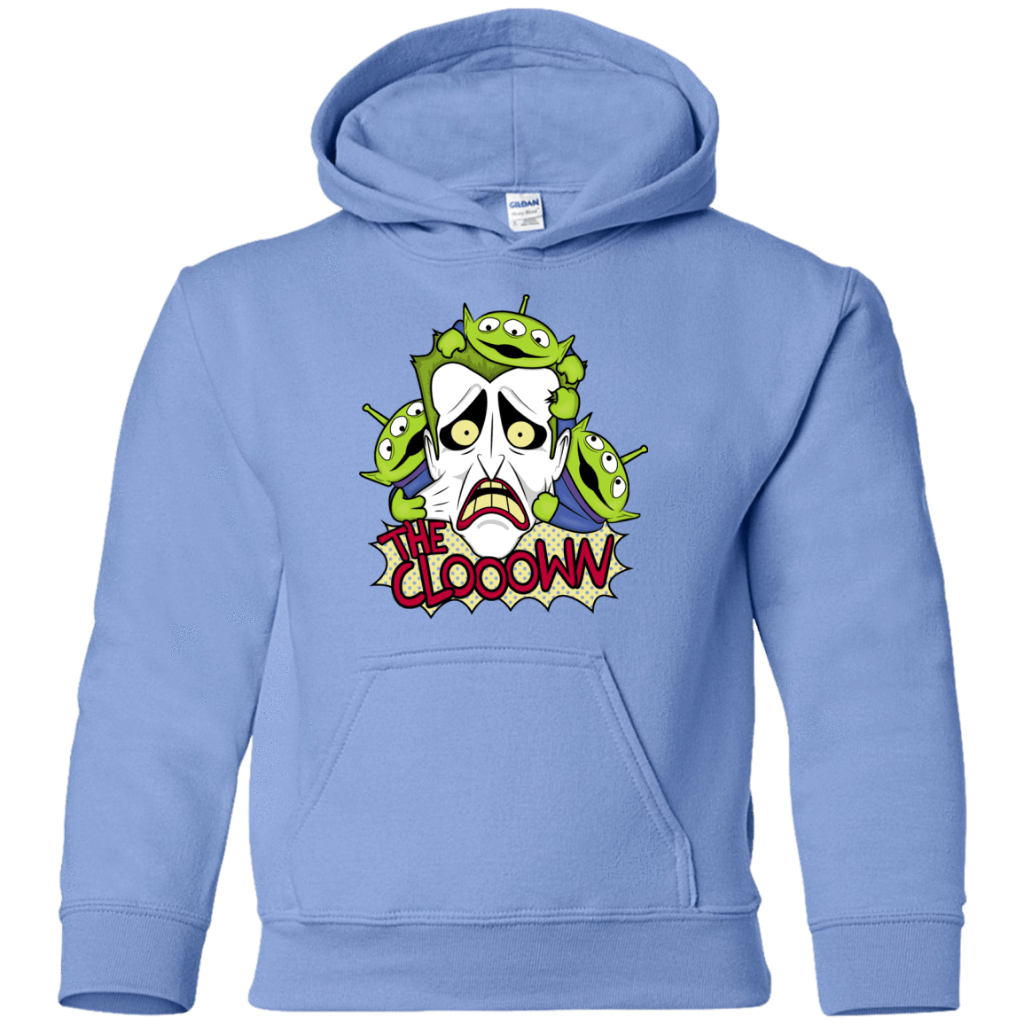 Sweatshirts Carolina Blue / YS The clooown Youth Hoodie