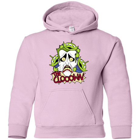 Sweatshirts Light Pink / YS The clooown Youth Hoodie