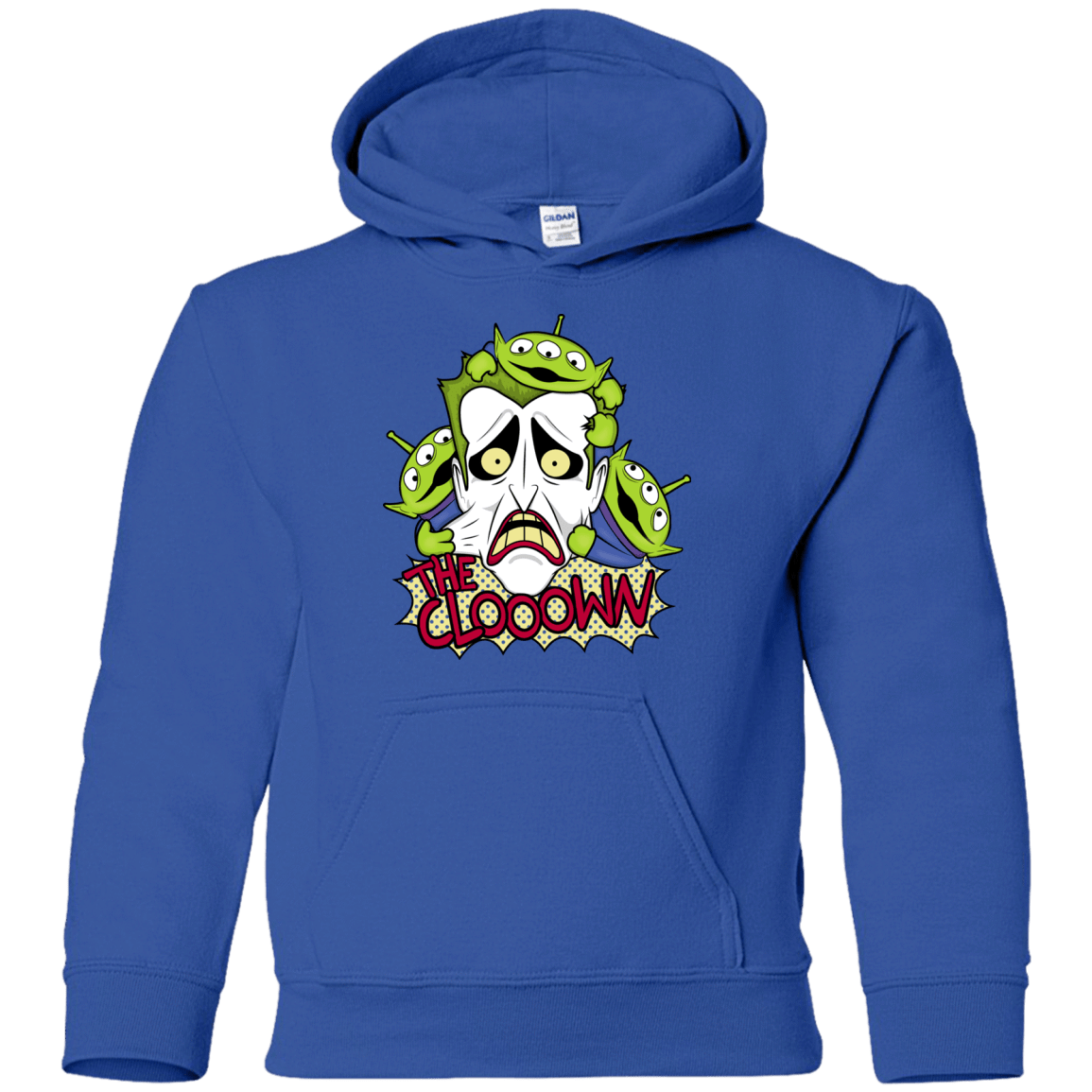 Sweatshirts Royal / YS The clooown Youth Hoodie