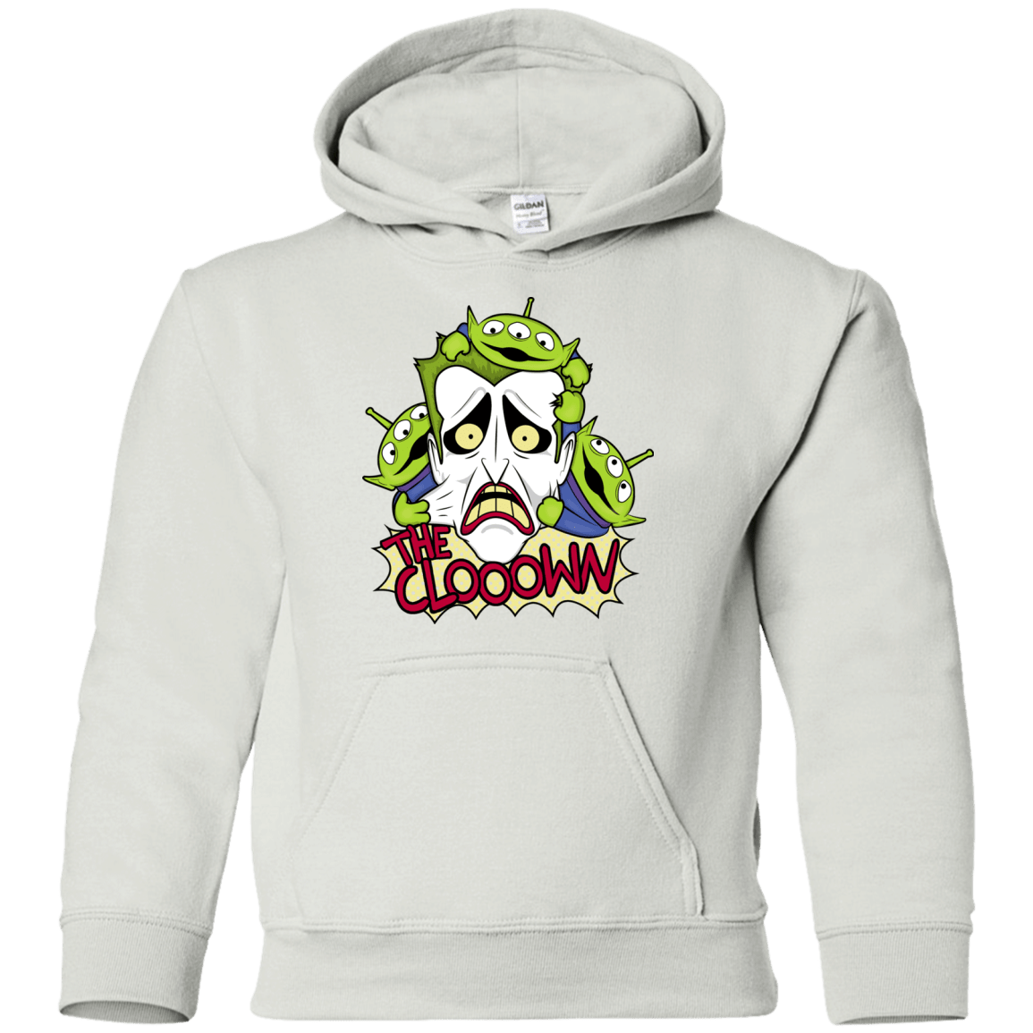 Sweatshirts White / YS The clooown Youth Hoodie
