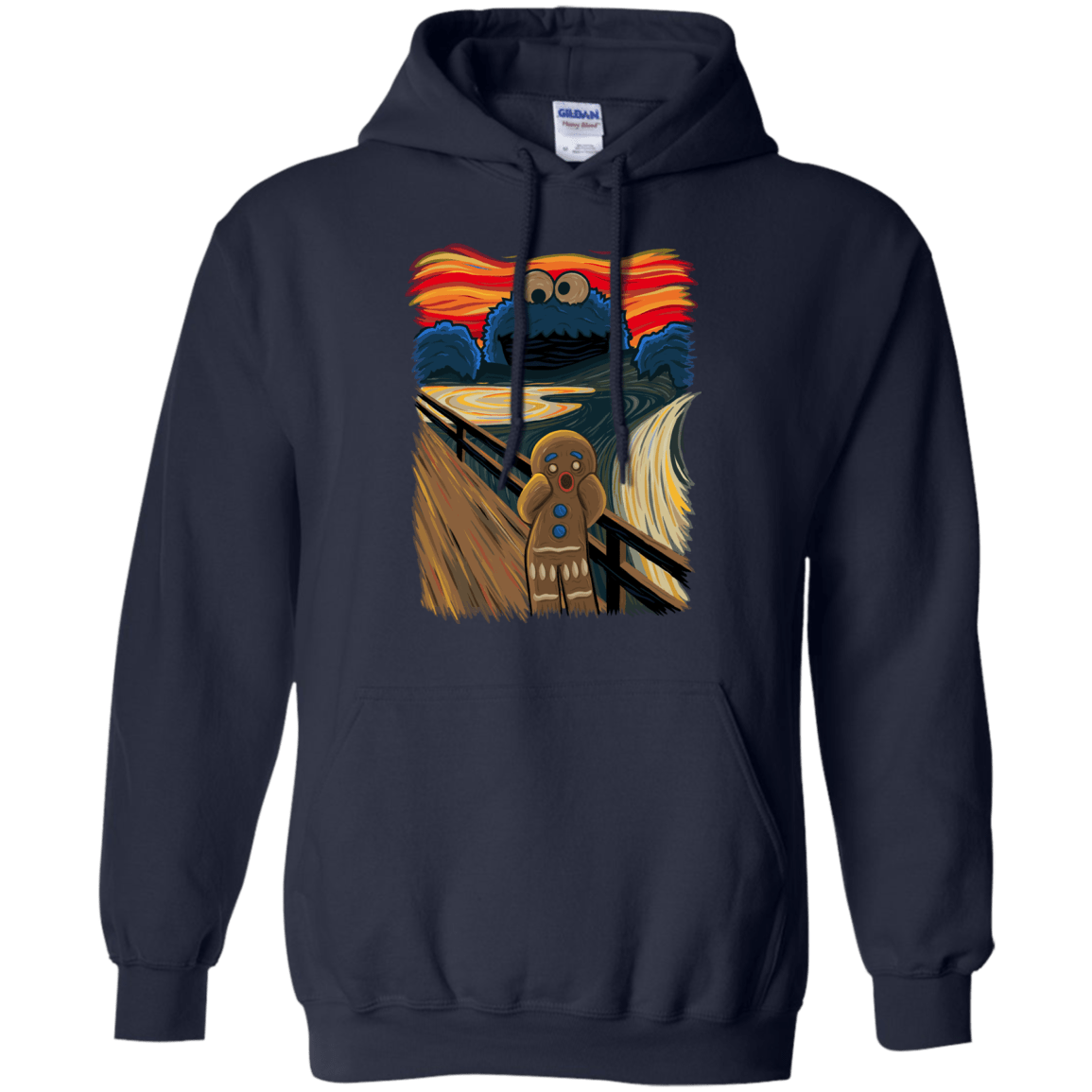 Sweatshirts Navy / Small The Cookie Muncher Pullover Hoodie