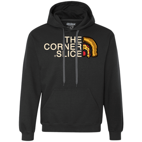 Sweatshirts Black / S The Corner Slice Premium Fleece Hoodie