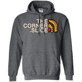 Sweatshirts Dark Heather / S The Corner Slice Pullover Hoodie