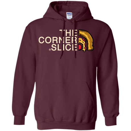 Sweatshirts Maroon / S The Corner Slice Pullover Hoodie