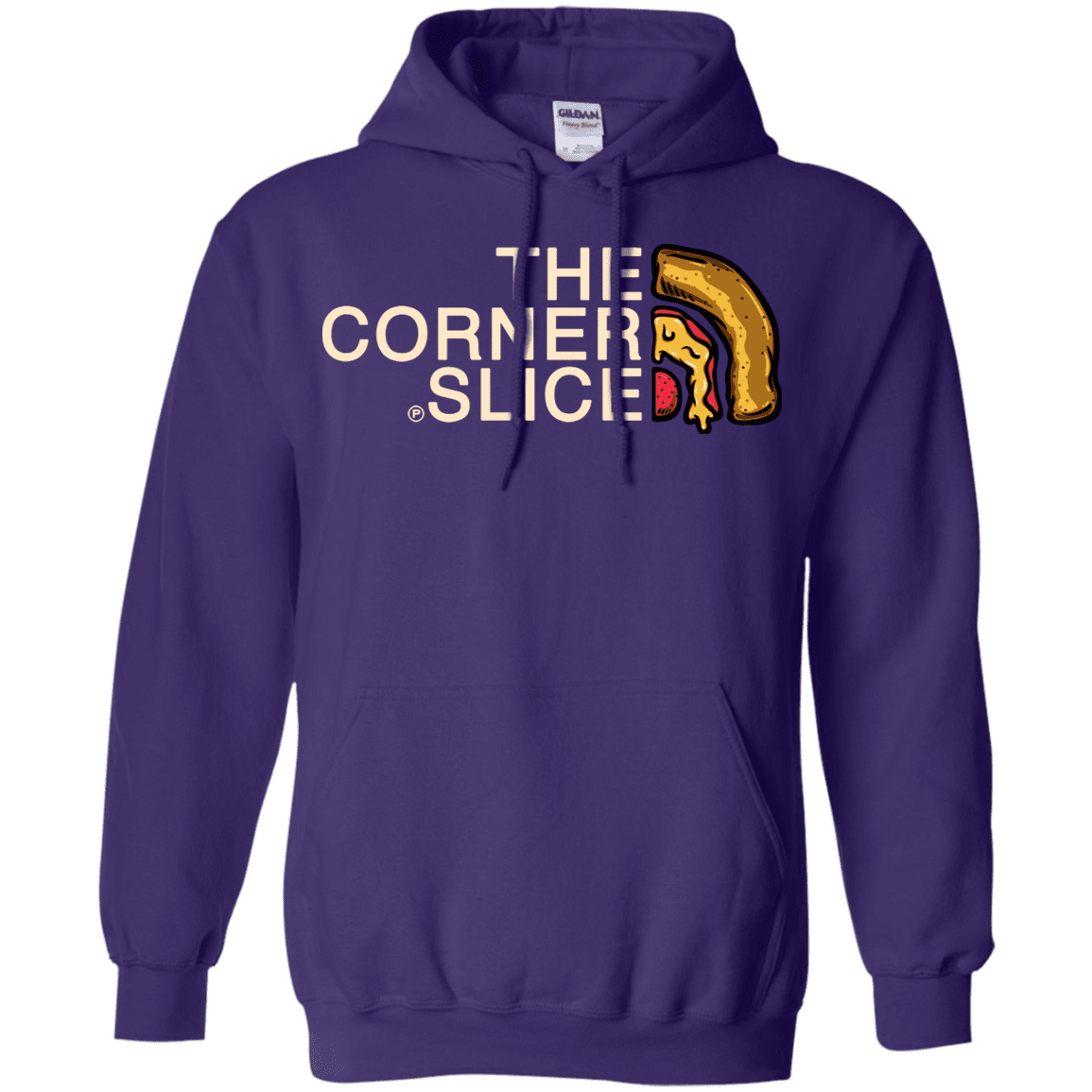 Sweatshirts Purple / S The Corner Slice Pullover Hoodie