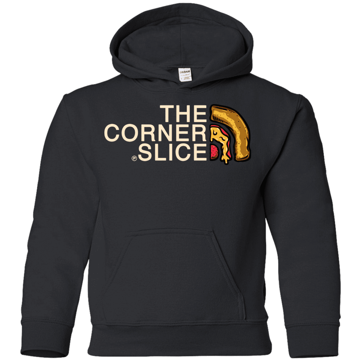 Sweatshirts Black / YS The Corner Slice Youth Hoodie