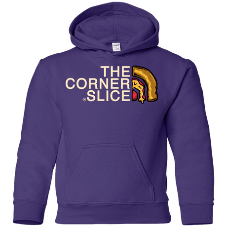 Sweatshirts Purple / YS The Corner Slice Youth Hoodie
