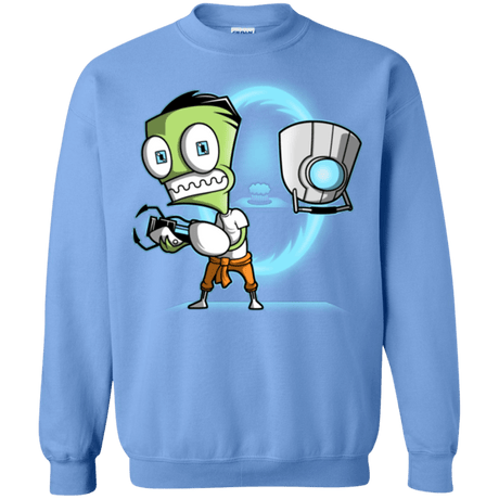 Sweatshirts Carolina Blue / Small THE CUPCAKE IS A LIE Crewneck Sweatshirt