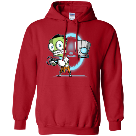 Sweatshirts Red / Small THE CUPCAKE IS A LIE Pullover Hoodie