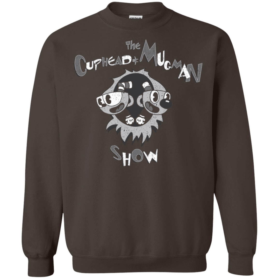 Sweatshirts Dark Chocolate / S The Cuphead & Mugman Show Crewneck Sweatshirt