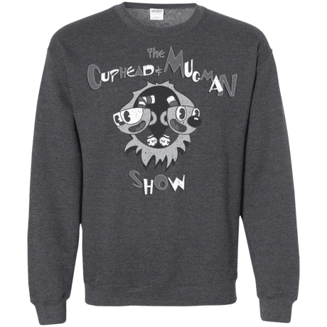 Sweatshirts Dark Heather / S The Cuphead & Mugman Show Crewneck Sweatshirt