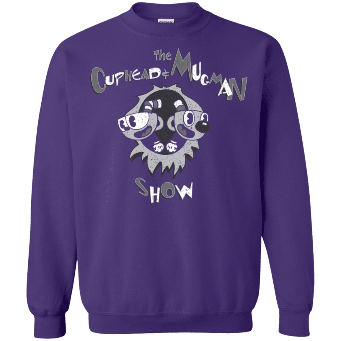 Sweatshirts Purple / S The Cuphead & Mugman Show Crewneck Sweatshirt