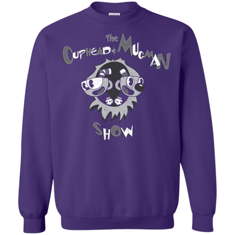 Sweatshirts Purple / S The Cuphead & Mugman Show Crewneck Sweatshirt