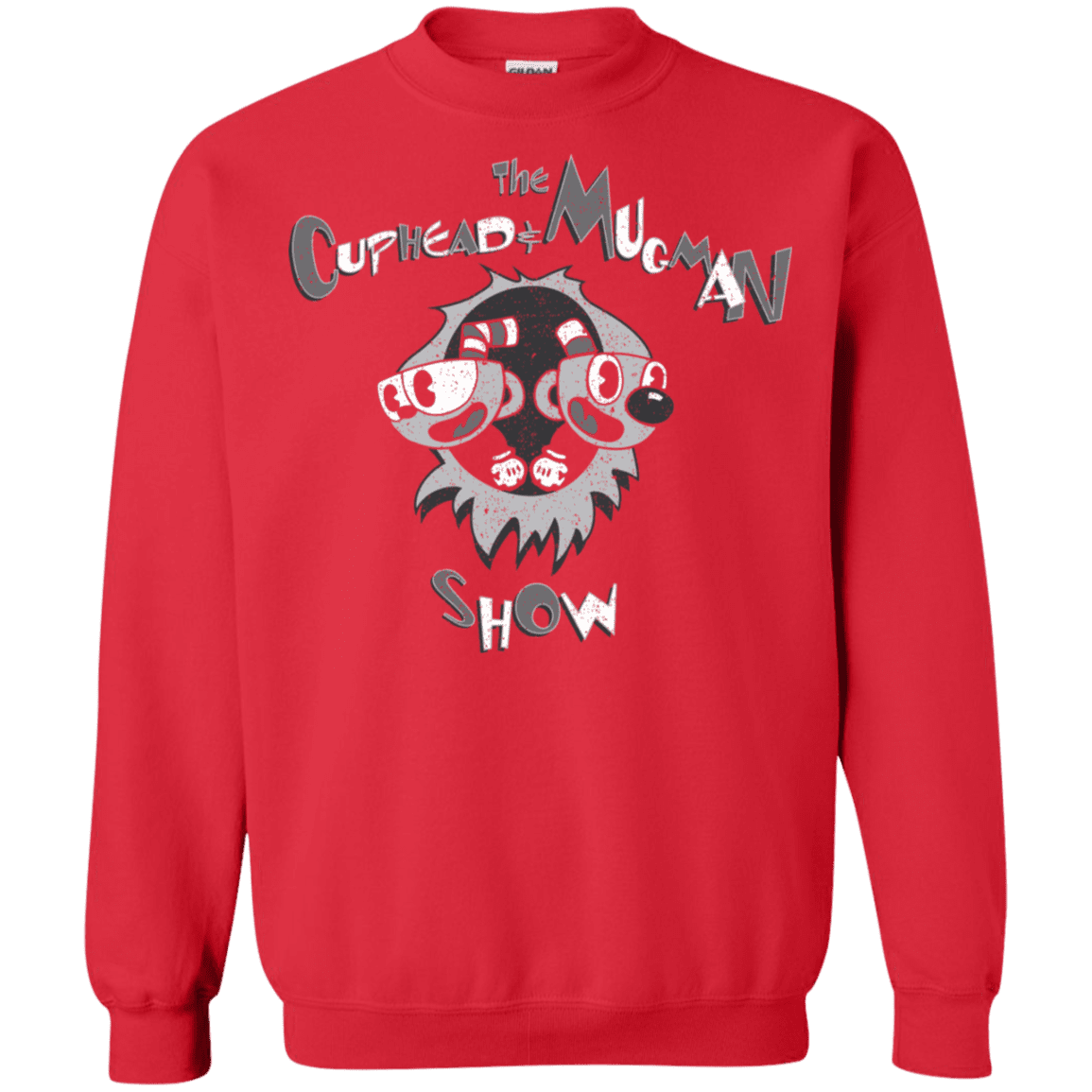 Sweatshirts Red / S The Cuphead & Mugman Show Crewneck Sweatshirt