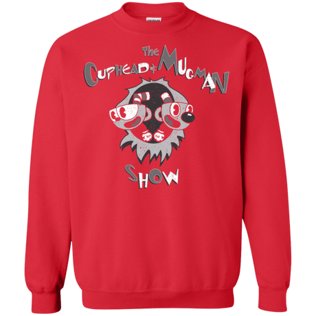 Sweatshirts Red / S The Cuphead & Mugman Show Crewneck Sweatshirt