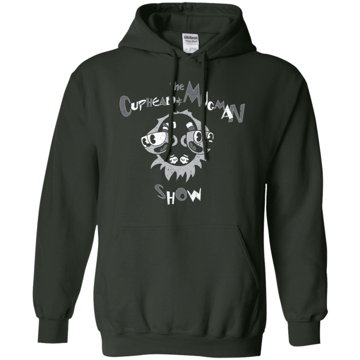 Sweatshirts Forest Green / S The Cuphead & Mugman Show Pullover Hoodie