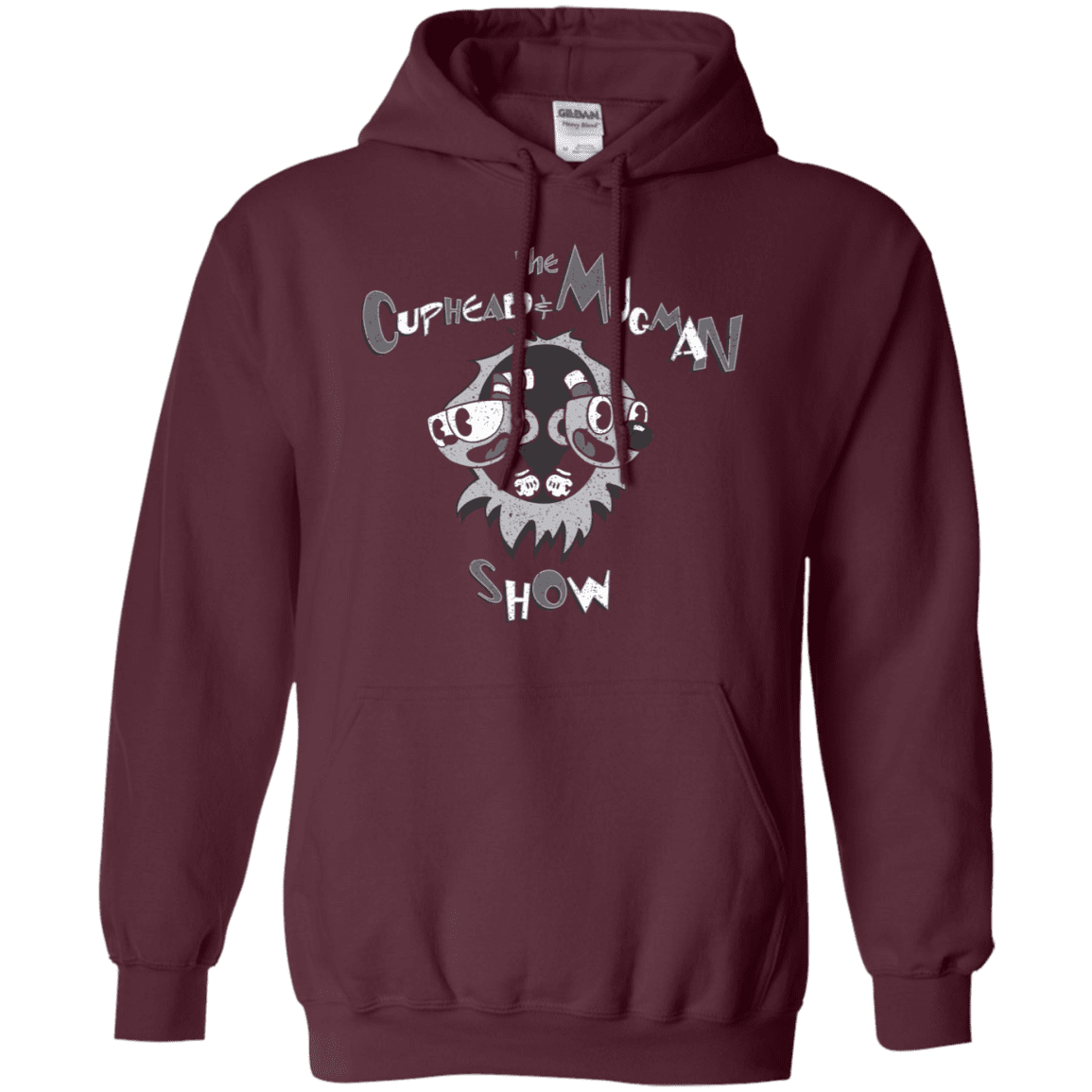 Sweatshirts Maroon / S The Cuphead & Mugman Show Pullover Hoodie