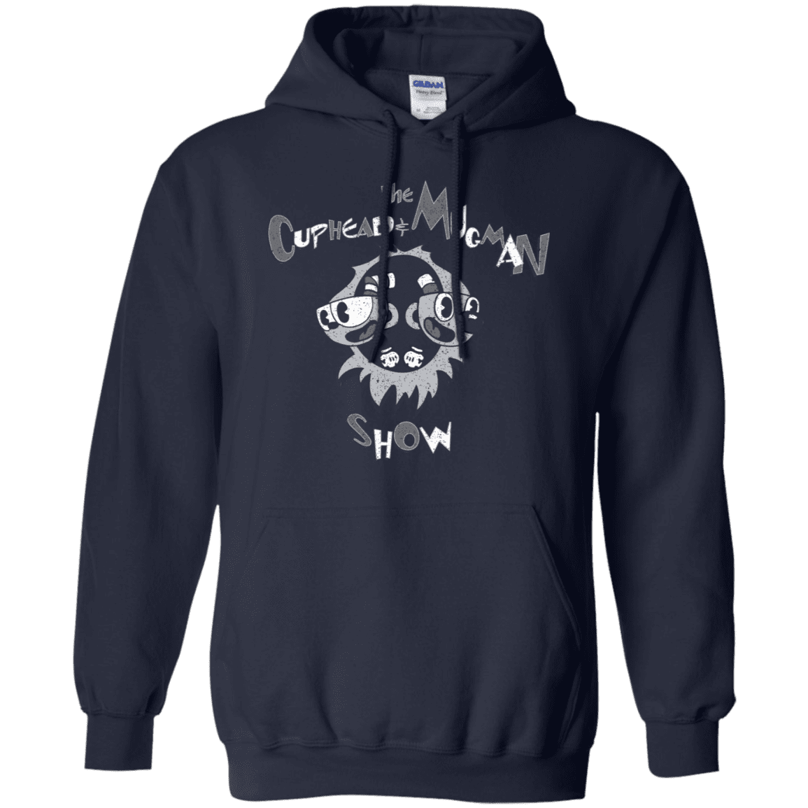 Sweatshirts Navy / S The Cuphead & Mugman Show Pullover Hoodie