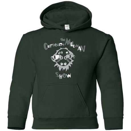 Sweatshirts Forest Green / YS The Cuphead & Mugman Show Youth Hoodie