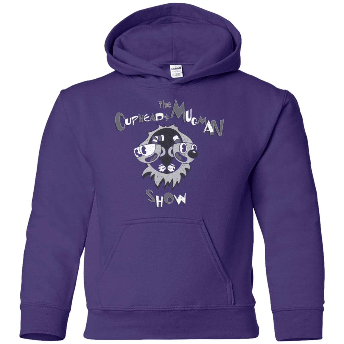 Sweatshirts Purple / YS The Cuphead & Mugman Show Youth Hoodie