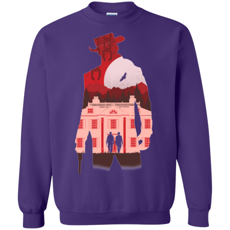 Sweatshirts Purple / Small The D is Silent Crewneck Sweatshirt