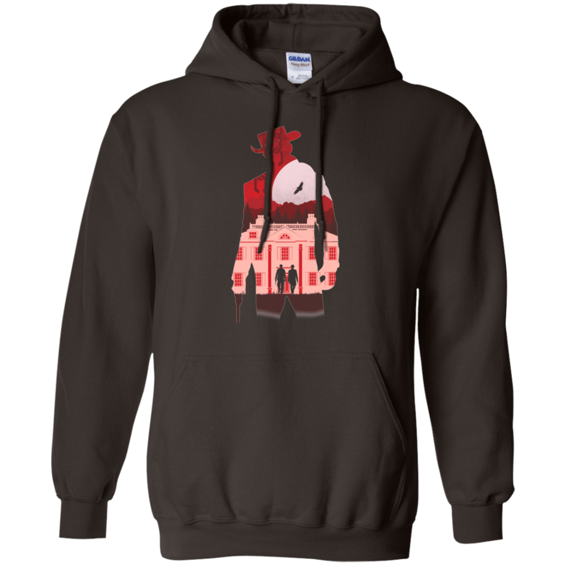 Sweatshirts Dark Chocolate / Small The D is Silent Pullover Hoodie
