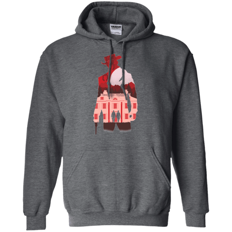 Sweatshirts Dark Heather / Small The D is Silent Pullover Hoodie