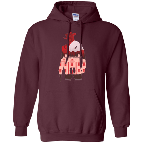 Sweatshirts Maroon / Small The D is Silent Pullover Hoodie