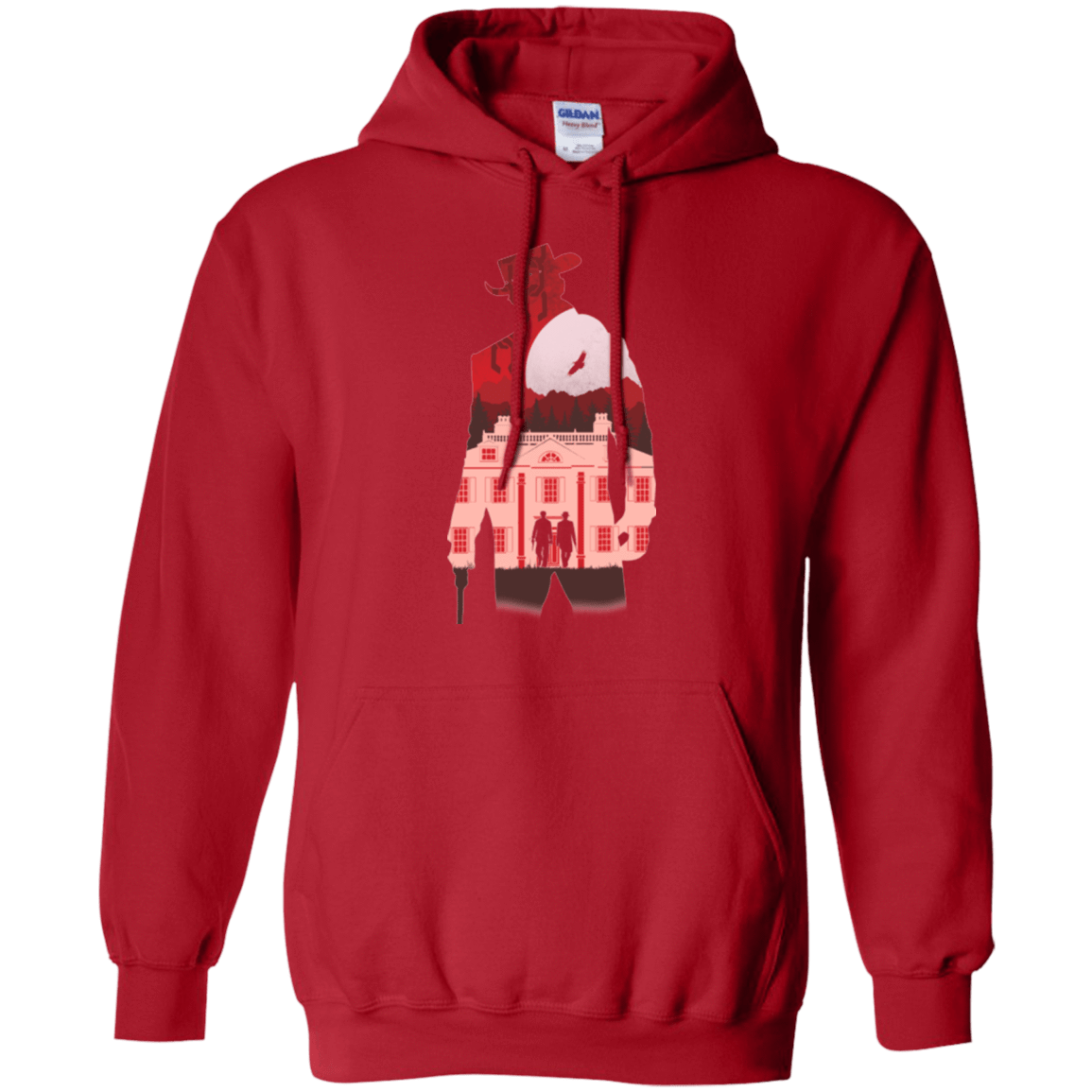 Sweatshirts Red / Small The D is Silent Pullover Hoodie