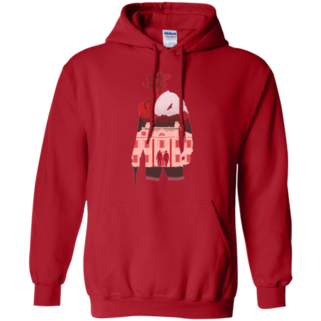 Sweatshirts Red / Small The D is Silent Pullover Hoodie