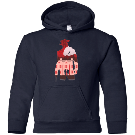 Sweatshirts Navy / YS The D is Silent Youth Hoodie