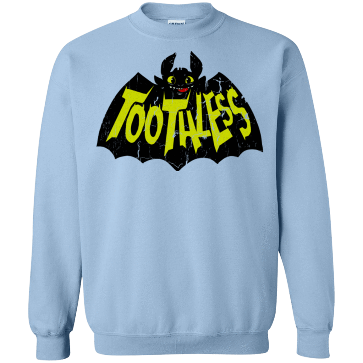 Sweatshirts Light Blue / Small The Dark Dragon Crewneck Sweatshirt