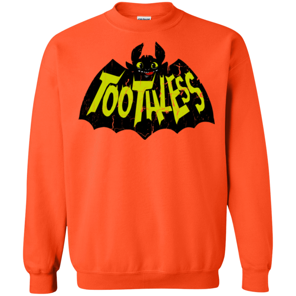 Sweatshirts Orange / Small The Dark Dragon Crewneck Sweatshirt