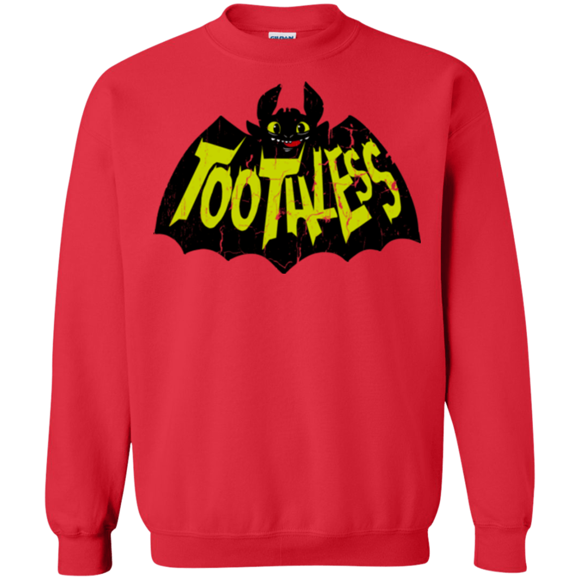 Sweatshirts Red / Small The Dark Dragon Crewneck Sweatshirt