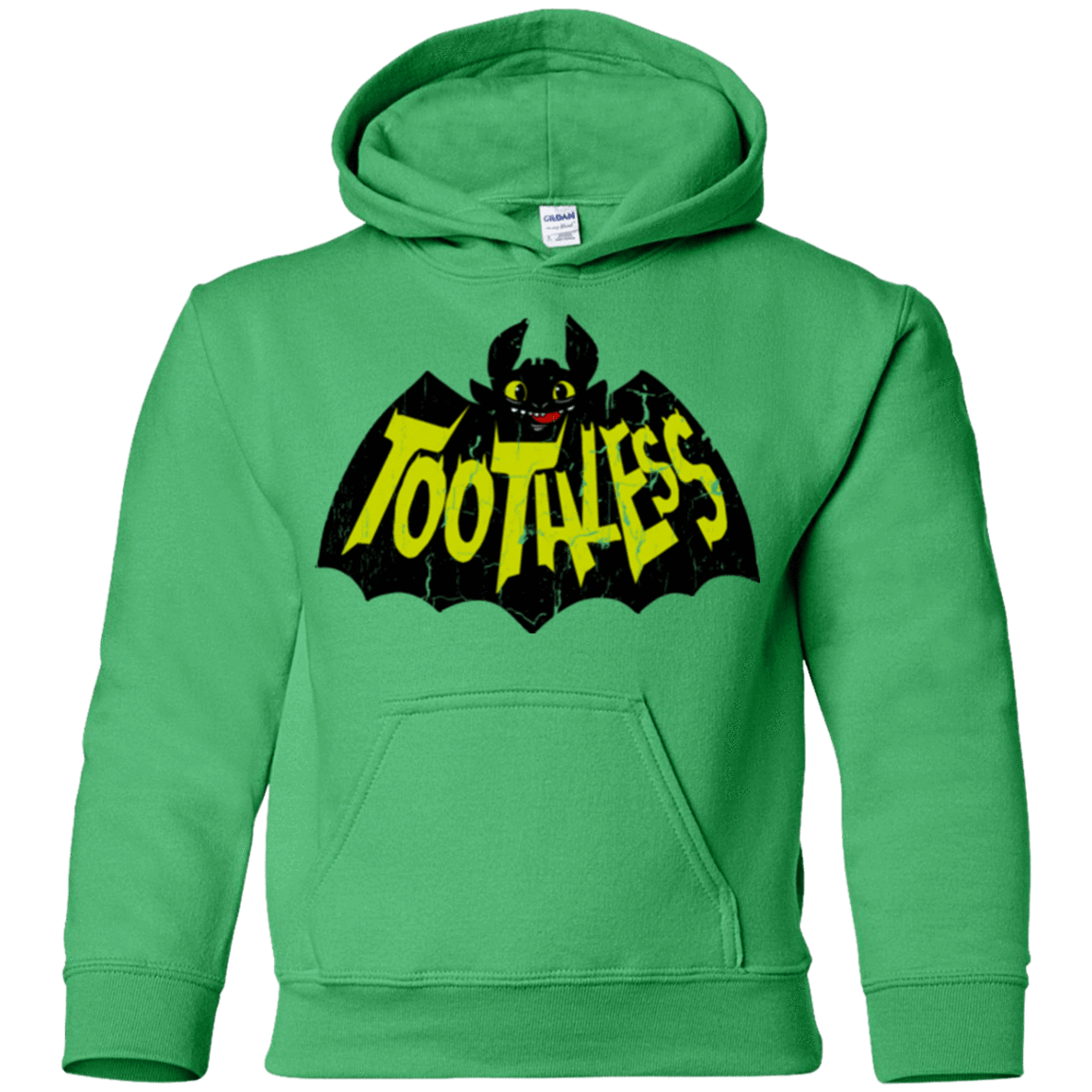 Sweatshirts Irish Green / YS The Dark Dragon Youth Hoodie