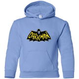 Sweatshirts Carolina Blue / YS The Dark Man Youth Hoodie