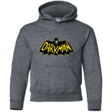 Sweatshirts Dark Heather / YS The Dark Man Youth Hoodie
