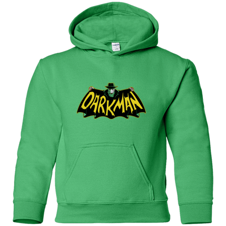 Sweatshirts Irish Green / YS The Dark Man Youth Hoodie