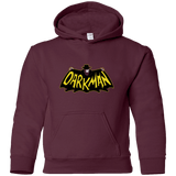 Sweatshirts Maroon / YS The Dark Man Youth Hoodie