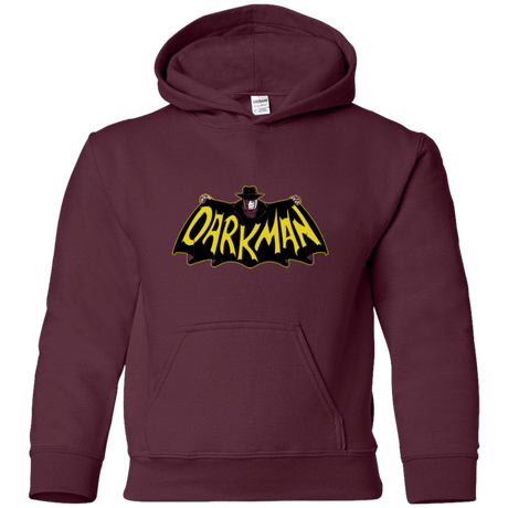 Sweatshirts Maroon / YS The Dark Man Youth Hoodie